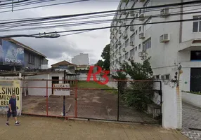 Foto 1 de Lote/Terreno para alugar, 546m² em Encruzilhada, Santos