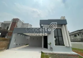 Foto 1 de Casa de Condomínio com 3 Quartos à venda, 128m² em Cara Cara, Ponta Grossa