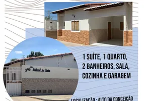 Foto 1 de Casa de Condomínio com 2 Quartos para alugar, 75m² em Alto da Conceicao, Mossoró