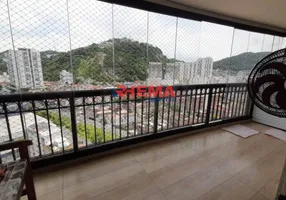 Foto 1 de Apartamento com 2 Quartos à venda, 84m² em Marapé, Santos