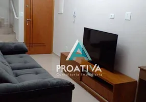 Foto 1 de Cobertura com 2 Quartos à venda, 87m² em Vila Alzira, Santo André