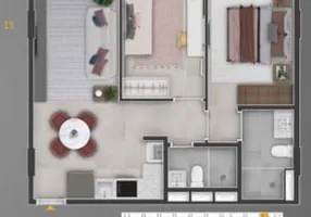 Foto 1 de Apartamento com 2 Quartos à venda, 51m² em Setor Noroeste, Brasília