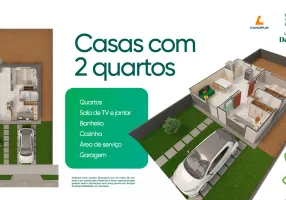 Foto 1 de Casa com 2 Quartos à venda, 41m² em Centro, Paço do Lumiar