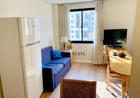 Foto 1 de Flat com 1 Quarto para alugar, 40m² em Moema, São Paulo