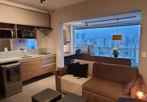 Foto 1 de Apartamento com 1 Quarto à venda, 52m² em Cidade Monções, São Paulo