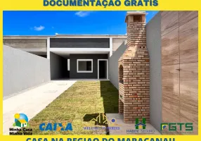 Foto 1 de Casa com 2 Quartos à venda, 88m² em Jardim Bandeirante, Maracanaú