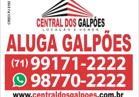 Foto 1 de Galpão/Depósito/Armazém com 1 Quarto para alugar, 300m² em Valéria, Salvador