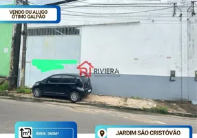 Foto 1 de Galpão/Depósito/Armazém para venda ou aluguel, 360m² em Jardim Sao Cristovao, São Luís