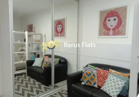 Foto 1 de Flat com 1 Quarto para alugar, 37m² em Moema, São Paulo