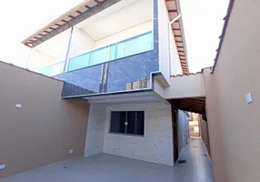 Foto 1 de Sobrado com 3 Quartos à venda, 100m² em Vila Assunção, Praia Grande