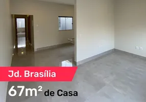 Foto 1 de Casa com 2 Quartos à venda, 67m² em Jardim Brasília, Uberlândia