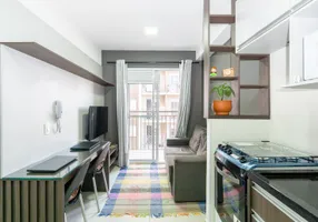 Foto 1 de Flat com 1 Quarto à venda, 27m² em Chácara Santo Antônio, São Paulo