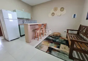 Foto 1 de Flat com 1 Quarto para alugar, 32m² em Poiares, Caraguatatuba