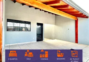 Foto 1 de Casa com 2 Quartos à venda, 76m² em Jardim Aero Rancho, Campo Grande