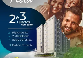 Foto 1 de Apartamento com 2 Quartos à venda, 56m² em Dehon, Tubarão