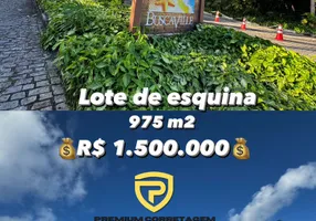 Foto 1 de Lote/Terreno à venda, 975m² em Busca-Vida, Camaçari