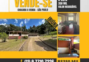 Foto 1 de Fazenda/Sítio com 3 Quartos à venda, 250m² em Antilhas, Ibiúna