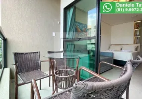 Foto 1 de Flat com 1 Quarto à venda, 26m² em Porto de Galinhas, Ipojuca