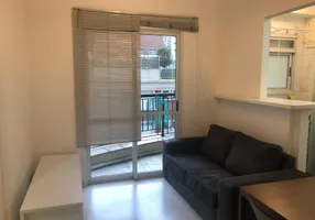 Foto 1 de Apartamento com 1 Quarto para alugar, 37m² em Moema, São Paulo