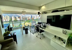 Foto 1 de Flat com 1 Quarto à venda, 58m² em Brooklin, São Paulo