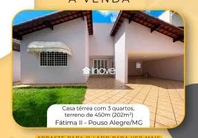 Foto 1 de Casa com 3 Quartos à venda, 202m² em Fatima II, Pouso Alegre