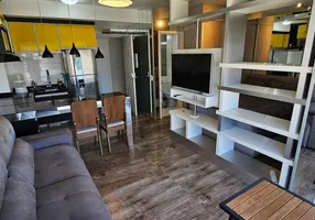 Foto 1 de Apartamento com 1 Quarto para alugar, 33m² em Chácara Santo Antônio, São Paulo