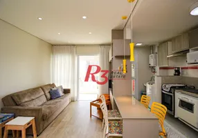 Foto 1 de Apartamento com 1 Quarto à venda, 57m² em Gonzaga, Santos