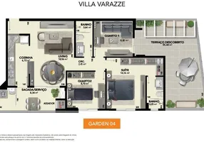 Foto 1 de Apartamento com 3 Quartos à venda, 84m² em Palmital, Paranaguá