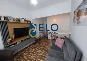 Foto 1 de Apartamento com 1 Quarto à venda, 50m² em Embaré, Santos