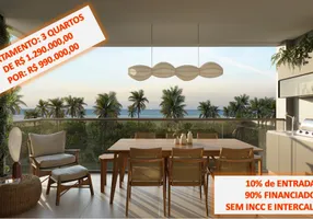 Foto 1 de Apartamento com 2 Quartos à venda, 60m² em Praia dos Carneiros, Tamandare