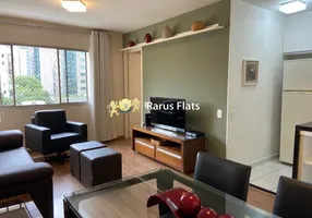 Foto 1 de Flat com 1 Quarto para alugar, 40m² em Itaim Bibi, São Paulo