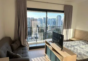 Foto 1 de Apartamento com 1 Quarto para alugar, 27m² em Santo Amaro, São Paulo