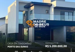 Foto 1 de Casa de Condomínio com 5 Quartos à venda, 430m² em Porto das Dunas, Fortaleza