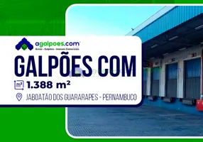 Foto 1 de Galpão/Depósito/Armazém para alugar, 1388m² em Prazeres, Jaboatão dos Guararapes