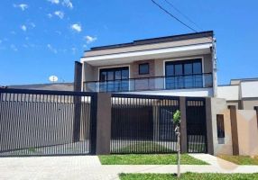 Casas na Rua Professor João da Costa Viana em São José dos Pinhais