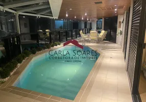 Foto 1 de Apartamento com 4 Quartos para alugar, 345m² em Jardim Astúrias, Guarujá