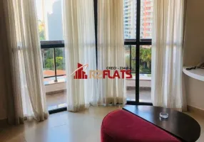 Foto 1 de Flat com 1 Quarto para alugar, 35m² em Morumbi, São Paulo