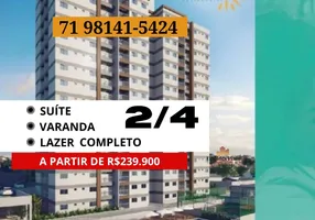 Foto 1 de Apartamento com 2 Quartos à venda, 53m² em Pirajá, Salvador