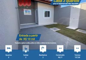 Foto 1 de Casa com 3 Quartos à venda, 90m² em Pedras, Fortaleza