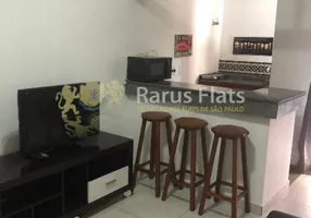 Foto 1 de Flat com 1 Quarto para alugar, 30m² em Morumbi, São Paulo