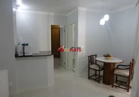 Foto 1 de Flat com 1 Quarto à venda, 42m² em Moema, São Paulo