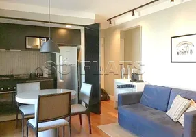 Foto 1 de Flat com 2 Quartos à venda, 60m² em Cidade Monções, São Paulo