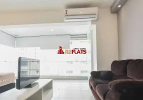 Foto 1 de Flat com 1 Quarto para alugar, 37m² em Brooklin, São Paulo