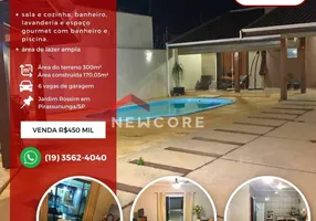 Foto 1 de Casa com 1 Quarto à venda, 170m² em Jardim Rosim, Pirassununga