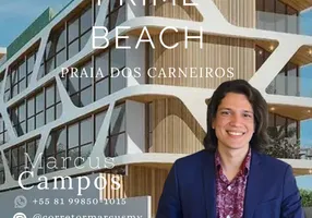 Foto 1 de Apartamento com 1 Quarto à venda, 23m² em Praia dos Carneiros, Tamandare