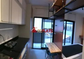 Foto 1 de Flat com 1 Quarto para alugar, 40m² em Pinheiros, São Paulo