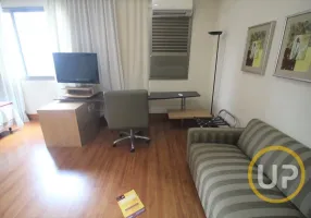 Foto 1 de Flat com 1 Quarto para alugar, 32m² em Lourdes, Belo Horizonte