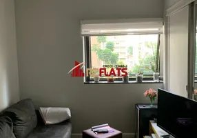 Foto 1 de Flat com 1 Quarto para alugar, 32m² em Jardins, São Paulo