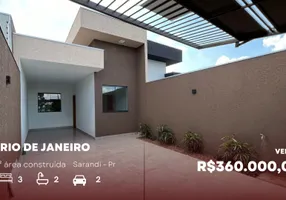 Foto 1 de Casa com 3 Quartos à venda, 112m² em Jardim Rio de Janeiro , Sarandi