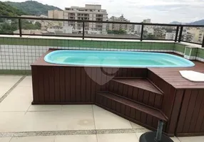 Foto 1 de Cobertura com 3 Quartos à venda, 200m² em Grajaú, Rio de Janeiro